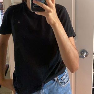 calvin klein black t-shirt